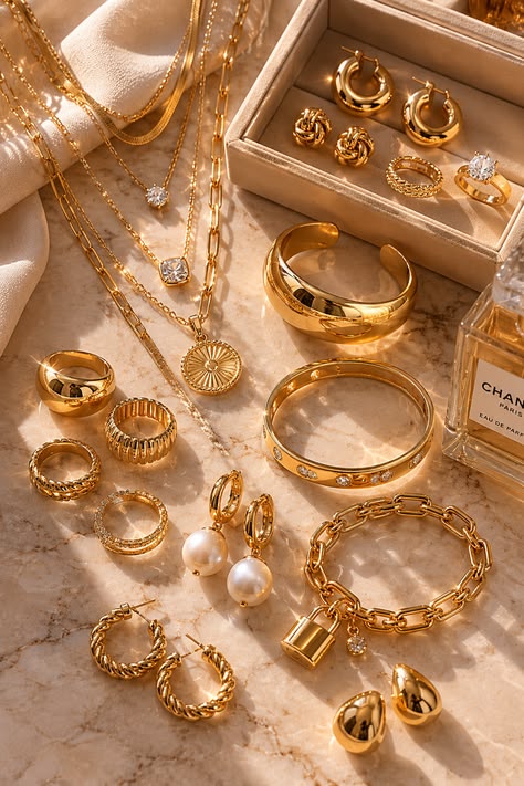 Everyday gold collection